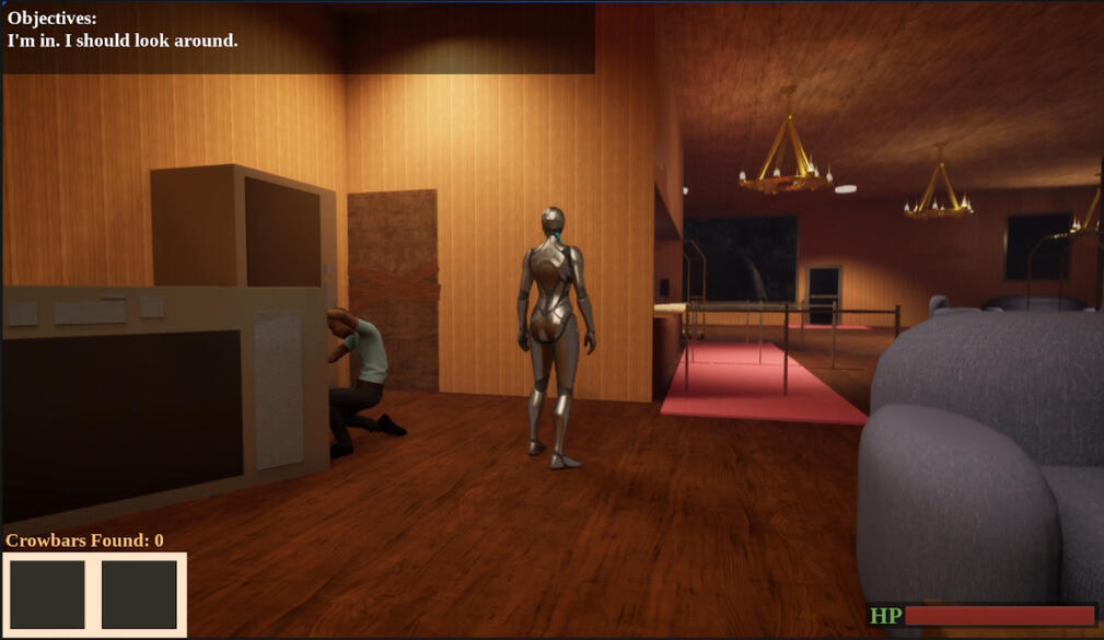 Unreal Engine Class Gameplay Screenshot 1 (Unreal Engine 5.4.4)
