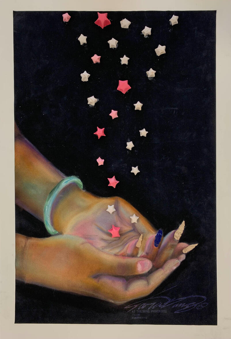 Displayed in Lindenwood Young Artists and Their Teachers Exhibition November 2022-December 2022